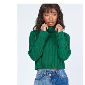 Princess Polly Franklin Sweater Green